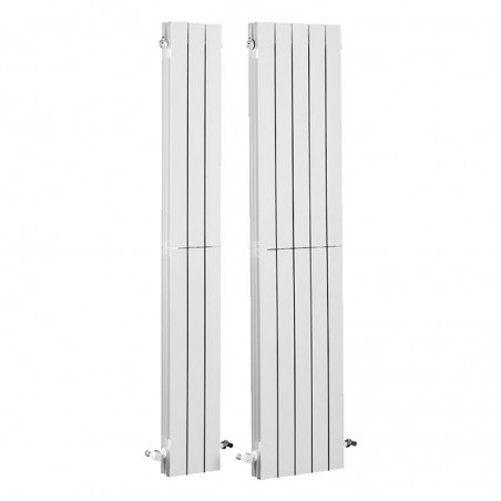 Radiador vertical de aluminio BAXI AV 1800. 5 elementos.